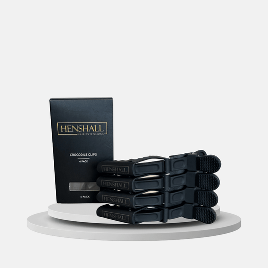 Henshall Hair Crocodile Clips 4 Pack