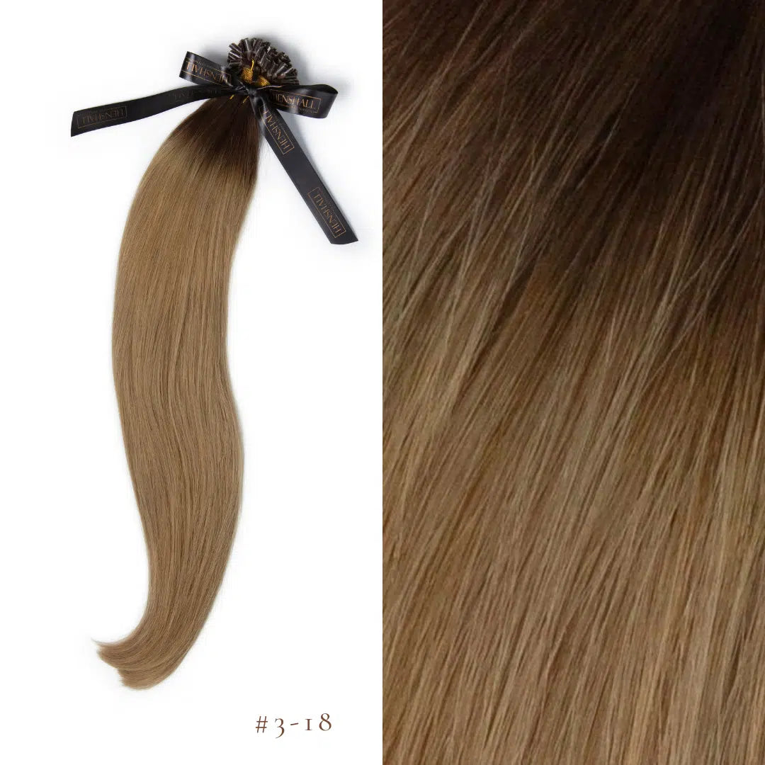 Nanobead Extensions European Classic Remy Double Drawn 1gram Strands