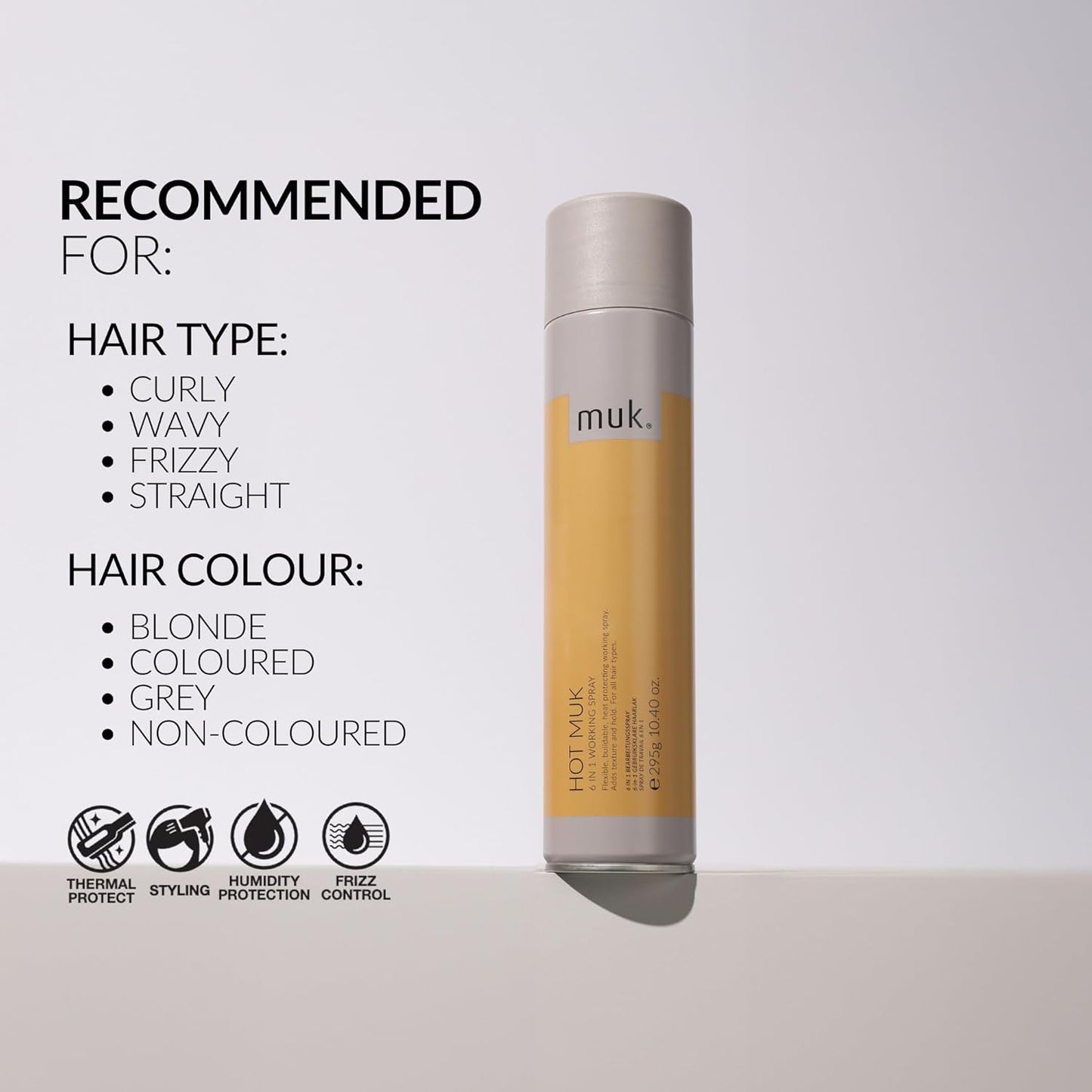 Hot Muk 6 in 1 Working Spray 295g