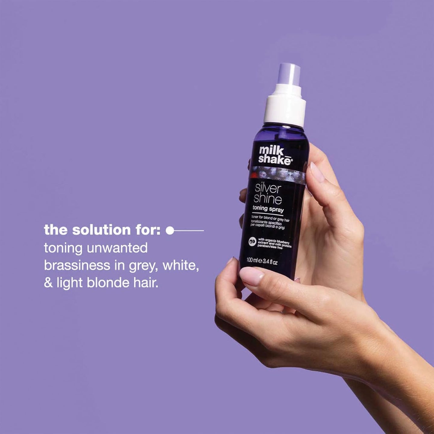 Milkshake Silver Shine Toning Spray 100ml