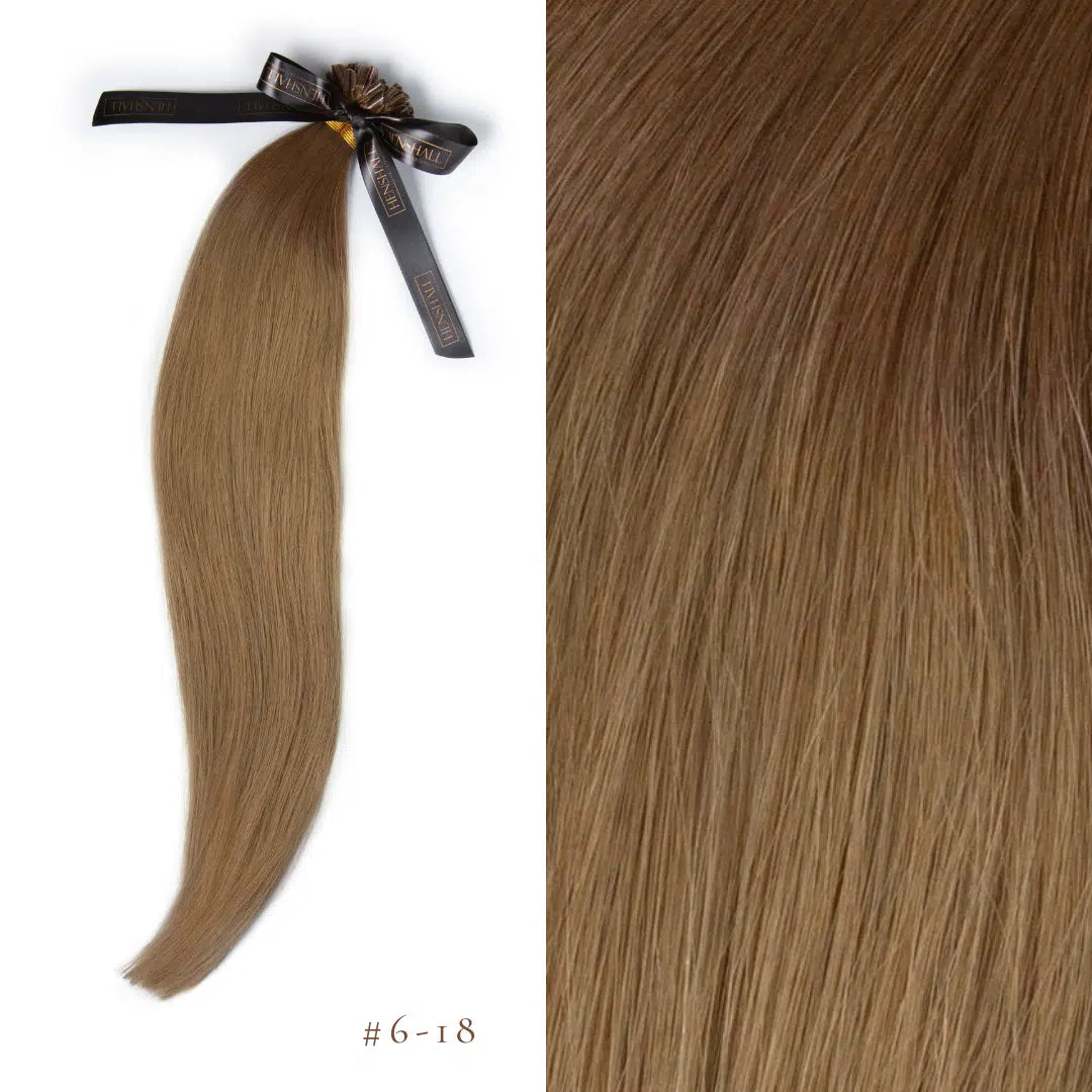 Nanobead Extensions European Classic Remy Double Drawn 1gram Strands