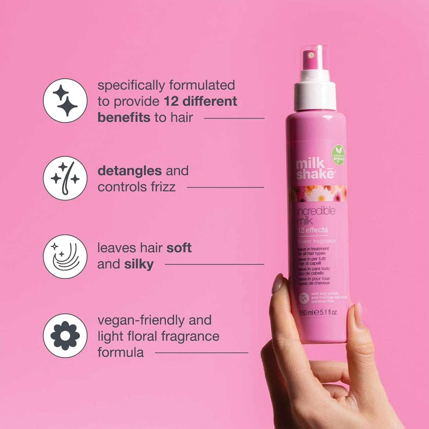Milkshake Incredible Milk 12 Effects Flower Fragrance 150ml
