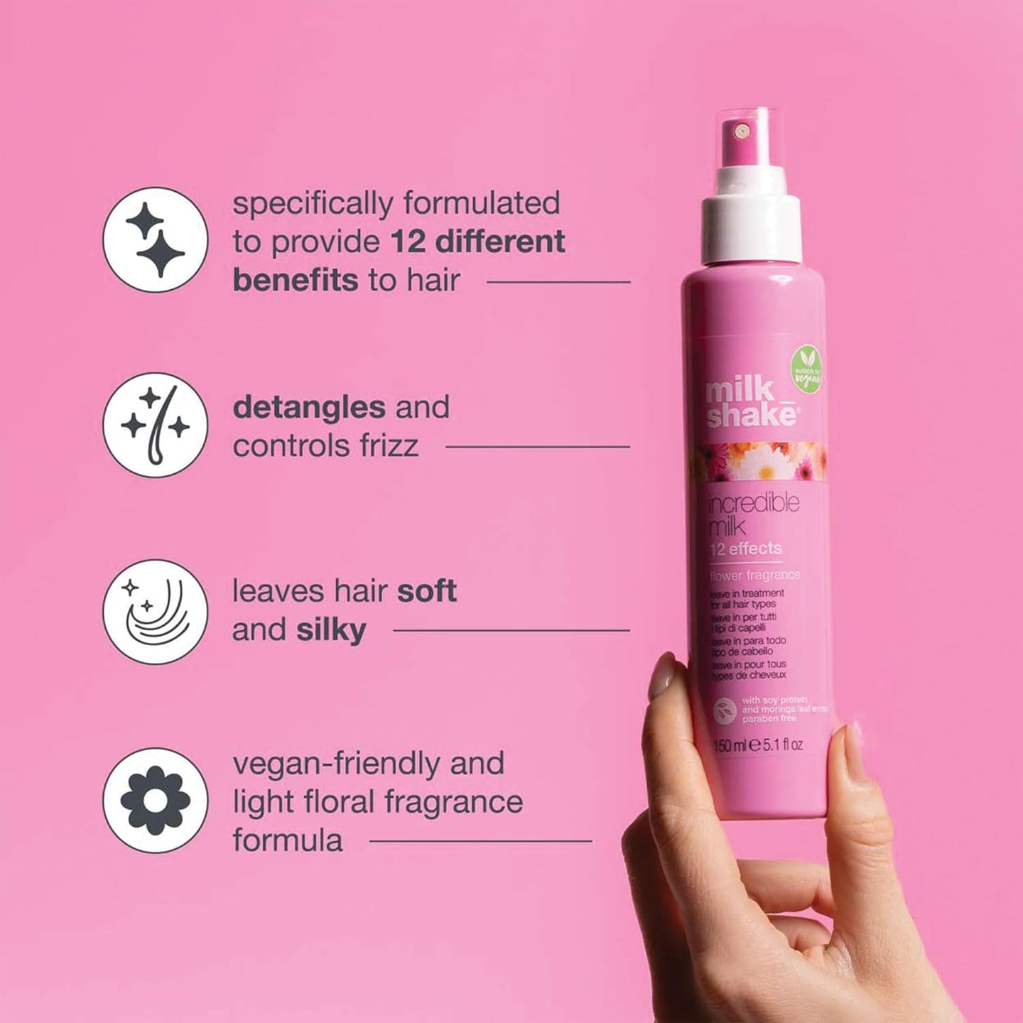 Milkshake Incredible Milk 12 Effects Flower Fragrance 150ml