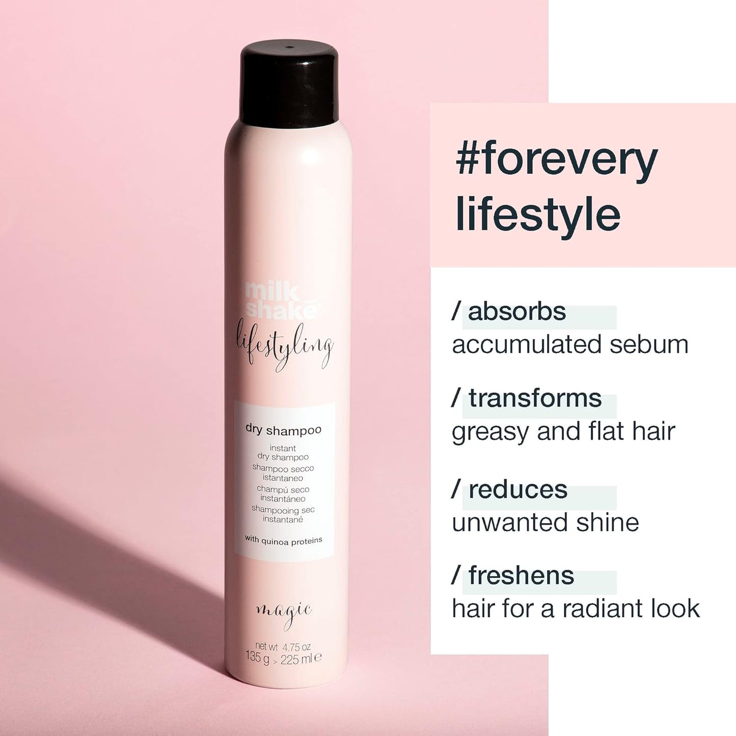 Milkshake Lifestyling Dry Shampoo 200ml