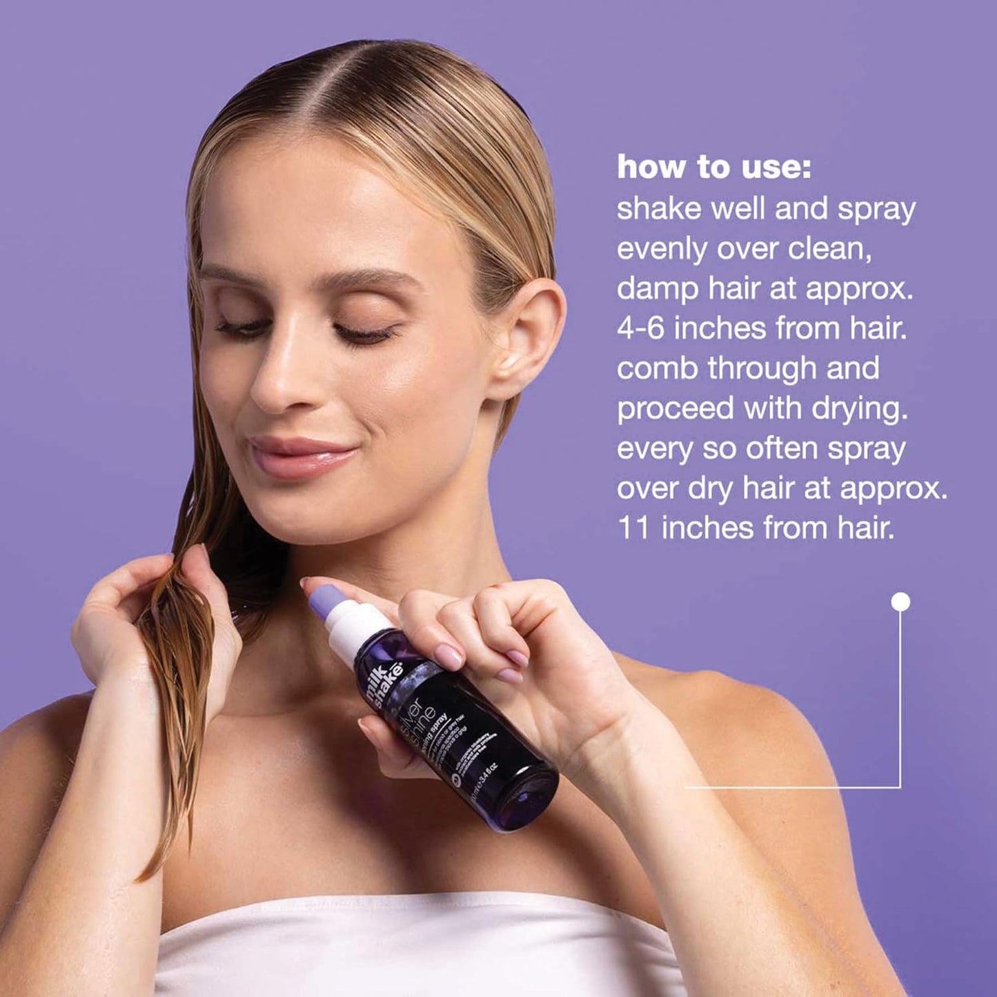 Milkshake Silver Shine Toning Spray 100ml