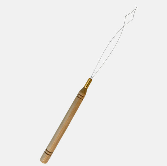 Bamboo & Stainless Steel Nano Bead Loop Threader