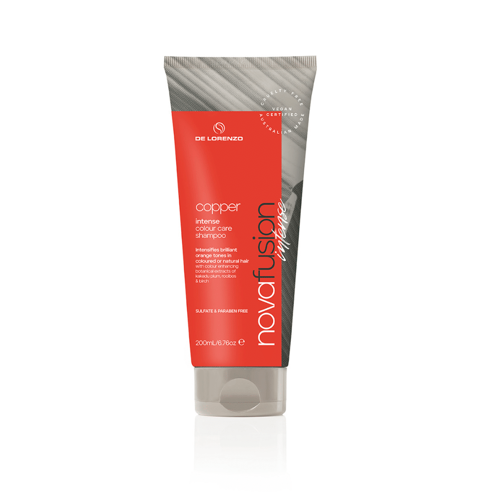 De Lorenzo Novafusion Colour Care Shampoo Intense Copper 200ml