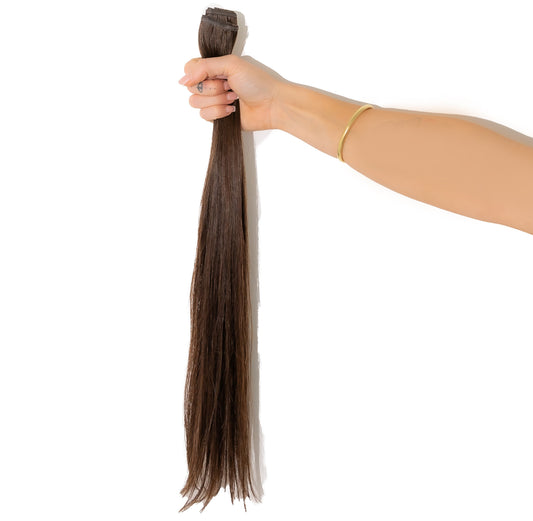 Flat Weft Extensions Russian Premium Remy Double Drawn