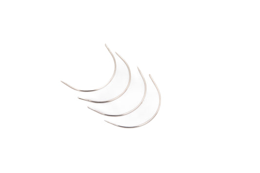 Professional Quality C Shaped Needle for Weft Hair Extensions 9CM Long 4pcs