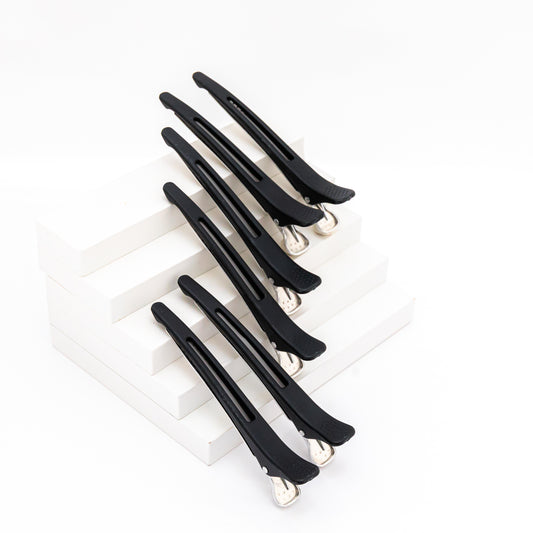 Salon Quality Nonslip Hair clips - 6 pack
