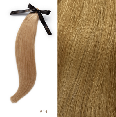 Hair color swatch