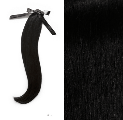 Hair color swatch