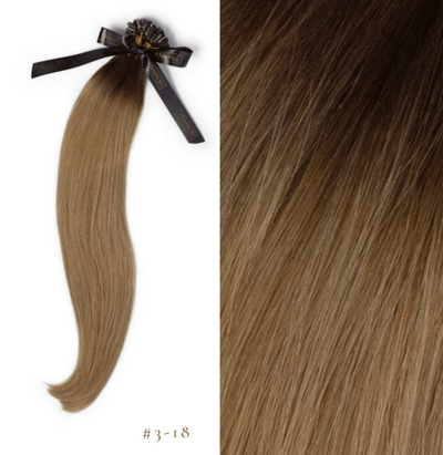 Hair color swatch