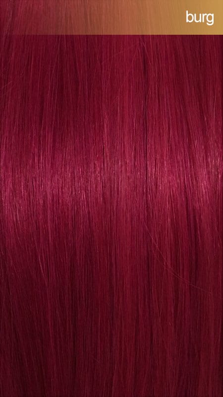 20in Burg Russian Flat Weft 50g
