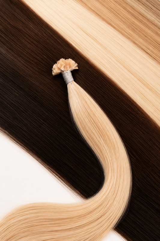Keratin Bond Extensions Russian Premium Remy Double Drawn 1gram Strands