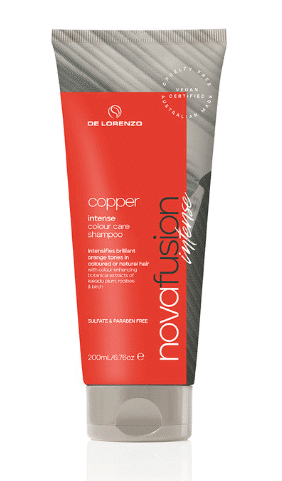 De Lorenzo Novafusion Colour Care Shampoo Intense Copper 200ml